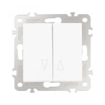 Выключатель жалюзи Arte Milano 206.38-2.white