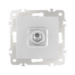 Розетка SAT TV Arte Milano 206.42-1.silver