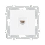 Розетка RJ45 Arte Milano 206.45-1.white