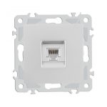 Розетка телефонная RJ11 Arte Milano 206.51-1.silver