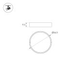 Фильтр Arlight LGD-ARTIFACT-WALLWASH-R65 (WH) (Металл) 057153