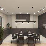 Трековый однофазный светильник Denkirs Smart Moon DK8055-BK