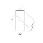 Светильник для трековых систем QUATTRO либо потолочный (накладной или встраиваемый) Lightstar Alta Base 215137