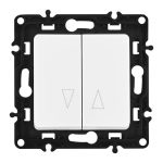 Выключатель жалюзи Arte Milano 217.38-2.white