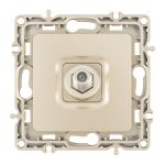 Розетка спутниковая SAT TV Arte Milano 217.42-1.shampan