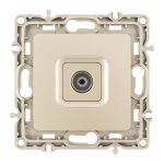 Розетка TV Arte Milano 217.43-1.shampan