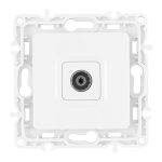 Розетка TV Arte Milano 217.43-1.white