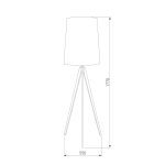 Торшер TK Lighting 5046 Walz