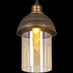 Подвесной светильник Reluce 03356-0.4-03 BK+GD