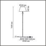 Торшер Lumion Classi Vermont 8275/1F
