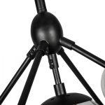 Люстра на штанге Delight Collection Modo 8916P/15 black/cognac