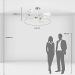 Люстра на штанге De Markt Вита 220013406