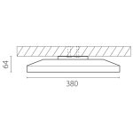 Настенно-потолочный светильник Lightstar Arco Eco 225741