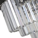 Подвесная люстра Delight Collection 1920s Odeon KR0387P-6 black/clear