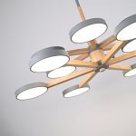 Люстра на штанге ImperiumLoft Turna Dbl 229089-26