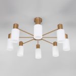 Люстра на штанге Eurosvet Vegga 70160/8 латунь