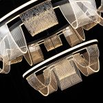 Подвесная люстра LED4U L7706-800-460 BK