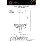 Подвесная люстра Aployt Malgorzata APL.066.03.70
