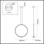 Подвесной светильник Odeon Light Gota 4337/27L