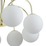 Люстра на штанге Indigo Voga 13017/8R Gold V000326