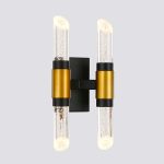 Настенный светильник Delight Collection MD18001040 MB18001040-4A black/gold