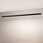 Линейный подвесной светильник Arlight SP-LINE-HANG-4970-L1960-62W Day4000 (RAL9005, 120 deg, 230V) 049162