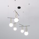 Подвесная люстра Eurosvet Riche 70143/5 черный a060841