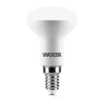 Светодиодная лампа WOLTA 7Вт 4000K E14 грибок матовый 25S50R7E14