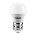 Светодиодная лампа WOLTA 7.5Вт 6500K E27 груша матовая 25W45GL7.5E27