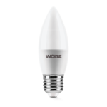 Светодиодная лампа WOLTA 10Вт 6500K E27 свеча матовая 25WC10E27