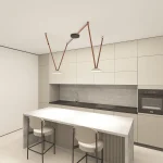 Трековый однофазный светильник Denkirs Belty flow DK5564-WH+BK