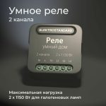 Умное двухканальное реле Elektrostandard 4690389185083 a059326