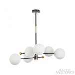 Люстра на штанге Arte Milano 272708/6 BK/GD