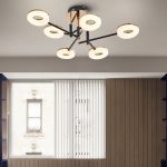 Потолочная люстра Arte Milano Ferrara 272999/6 BK/GD