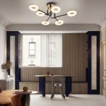 Потолочная люстра Arte Milano Ferrara 272999/6 BK/GD