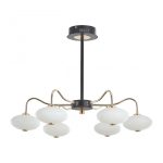 Люстра на штанге Arte Milano Neapolis 273908/6 BK/GD