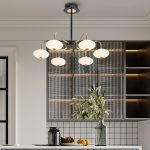 Люстра на штанге Arte Milano Neapolis 273908/6 BK/GD