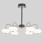 Люстра на штанге Arte Milano Neapolis 273908/6 BK/GD