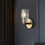 Бра DeLight Collection Wall lamp 8816W gold/clear