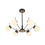 Люстра на штанге Arte Milano Neapolis 276169/6 BK/GD