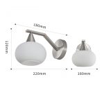 Бра Arte Milano Neapolis 279807/1B GR