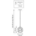 Подвесной светильник Lightstar Gabbia 732417