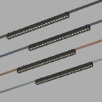 Трековый однофазный светильник Denkirs Belty grill DK5672-BK