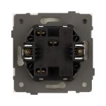 Механизм выключателя одноклавишный проходной Arlight SWT-TENDO-MKP1-SFPL-WH (230V, 10A) 054582