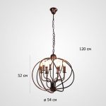 Подвесная люстра ImperiumLoft Cagie 294283-23