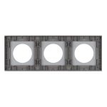 Рамка стеклянная на 3 поста Arlight FRM-GLARE-GC-3-GR 043840