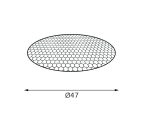 Сетчатый фильтр для светильников Italline HONEYCOMB filter