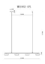 Подвесной светильник MyFar Milla MR1002-4PL