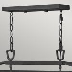 Уличный подвесной светильник Hinkley Alford place QN-ALFORD-PLACE-6P-MB