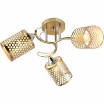 Люстра на штанге Reluce 01322-0.3-03 MATT GOLD+CR